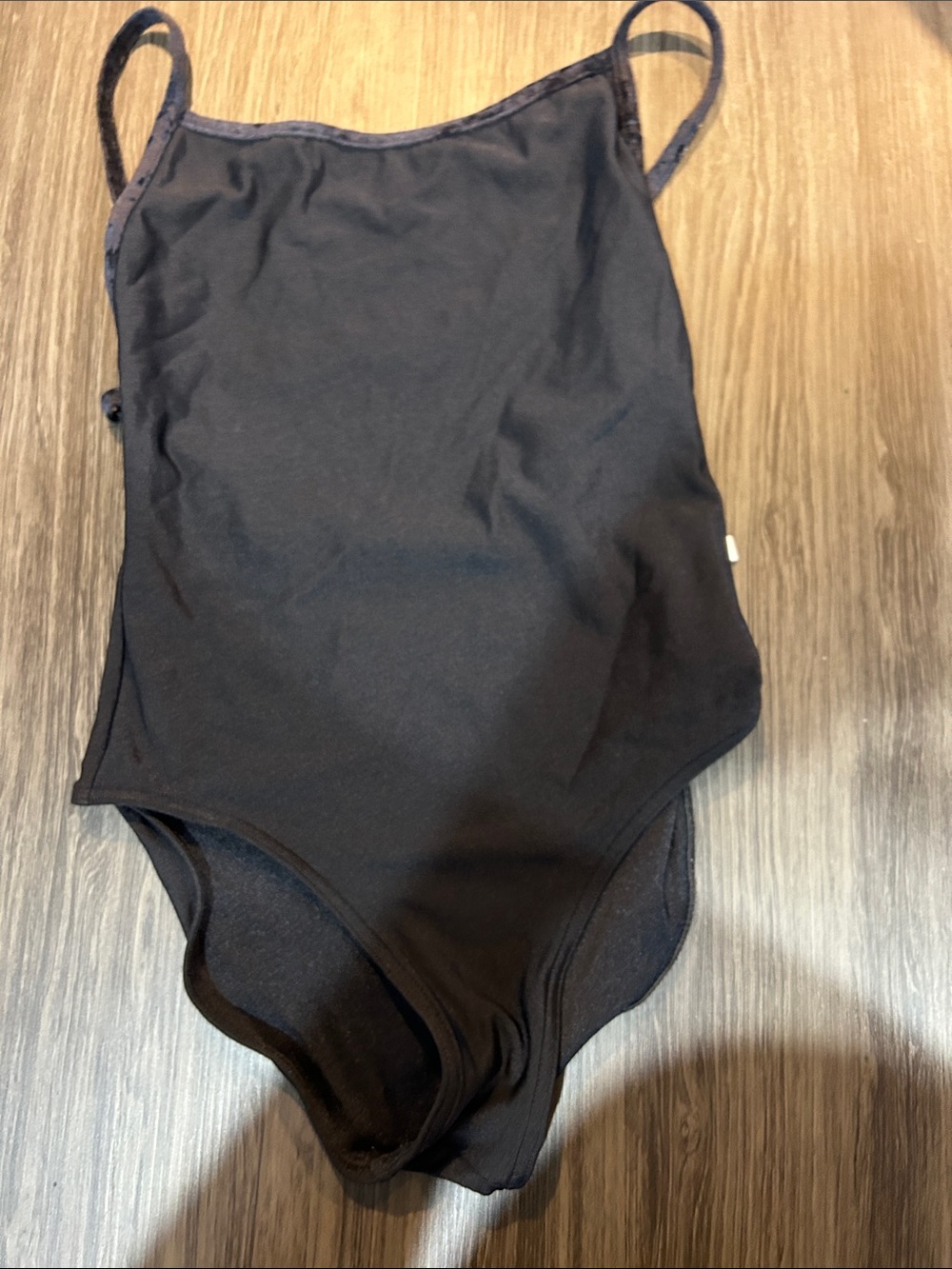 Yumiko adult small black Leo with velvet trim
